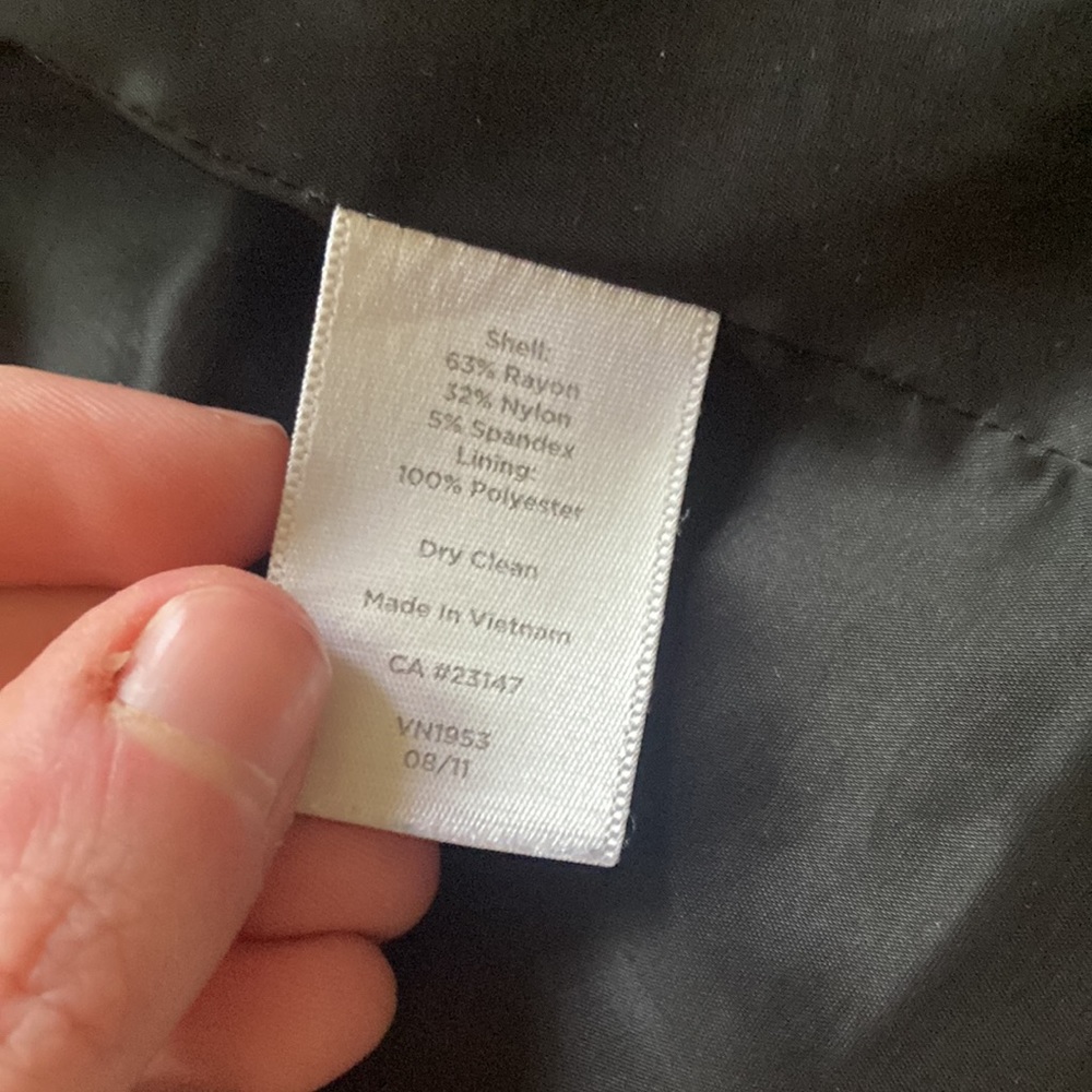 Talbots Basic Black Blazer - image 3